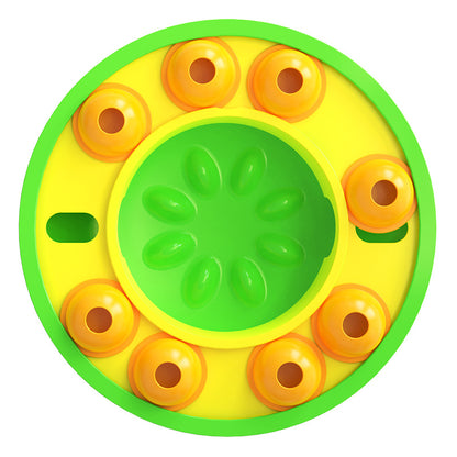 New Educational Interactive Dog Toy Training Treasure Hunt Slow Food Missing Food Plate Pet Products