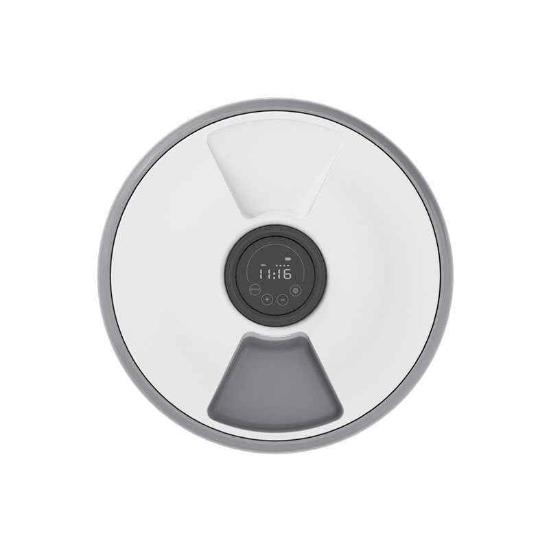 Smart Electronic Auto 6 Meal Trays Cat Dog Bowl Timed Electric Automatic Pet Feeder