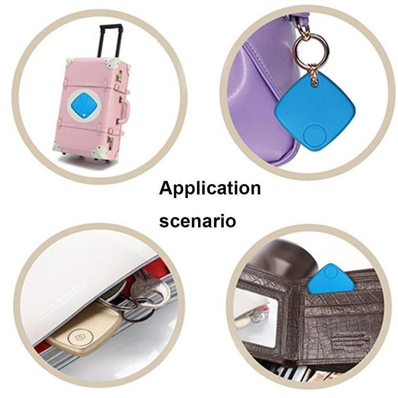 1PC Mini GPS Tracking Device Tag Key Child Finder Pet Tracker Location Bluetooth Tracker Smart Tracker Vehicle Anti-lost