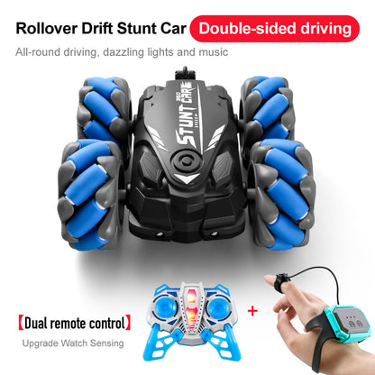 Remote Control Toy Car Drifting Running Rotating Double-Sided Driving Four-Wheel Drive Stunt Off-Road Climbing High-Speed Racing