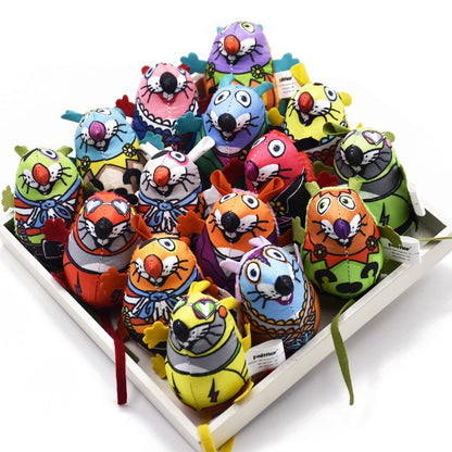 Catnip Mouse Toy with Bell – Interactive Plush Toy for Cats & Kittens