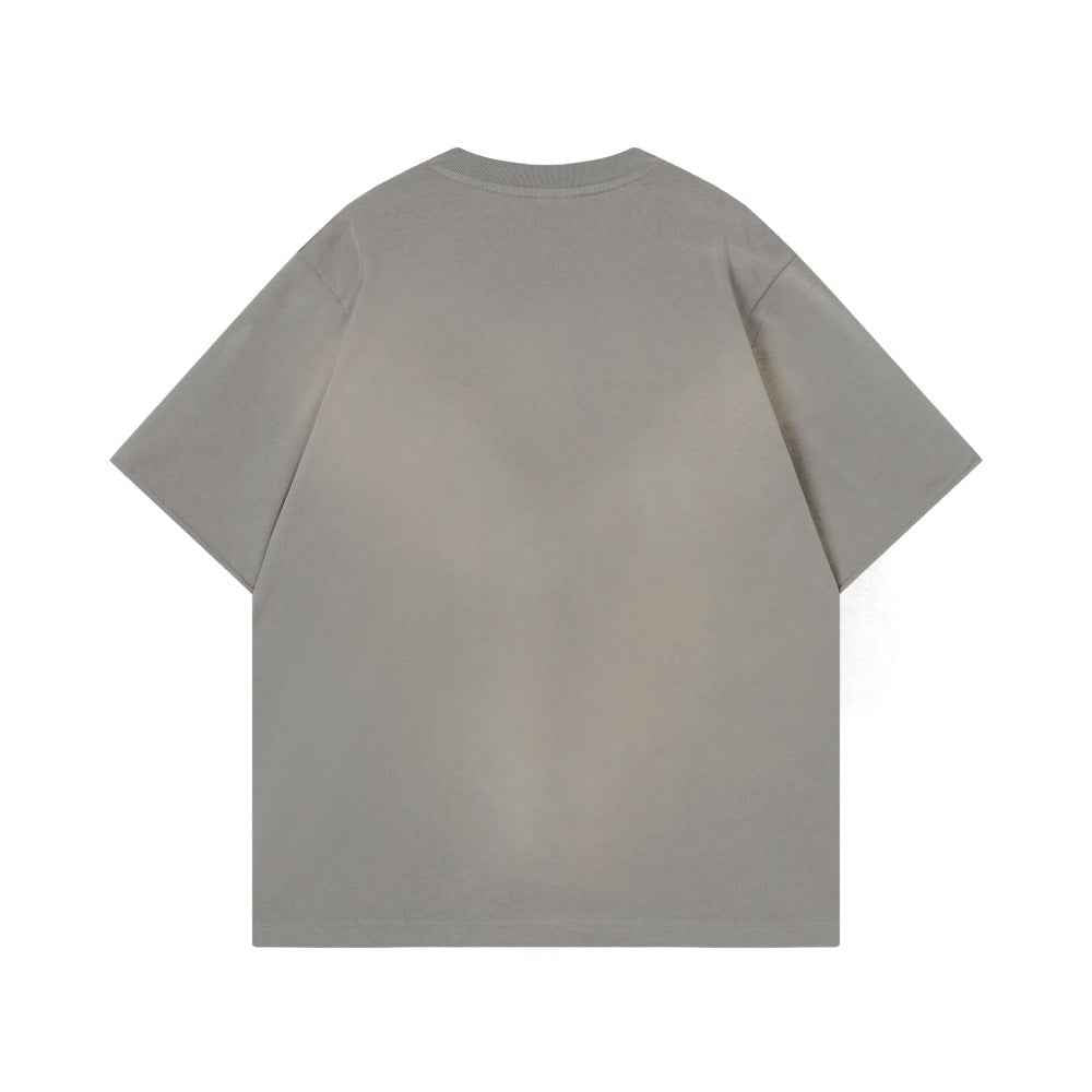 Animal abstract horse print short sleeved t-shirt