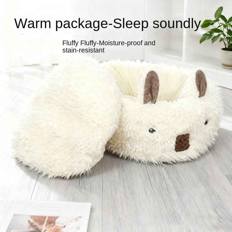 Dog Bed Winter Warm Half-Enclosed Dog Bed Pet Nest Dog Pad Pet Dog House Pet Bed Pet Enclosure