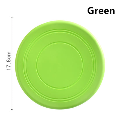 Pet Toy Dog Frisbee Pet Interactive Training Frisbee Floating Water Bite Resistant Soft Frisbee Pet Supplies