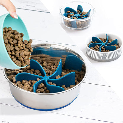 OurPets Pet Feeder Propeller Dogs Slow Down Feeding Speed Protect Intestinal Feeder
