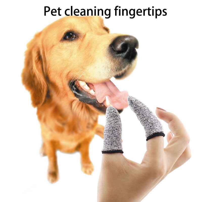 Pet Teeth Cleaning Supplies Dogs In Addition To Bad Breath Cat Brushing Finger Set Cleaning Tools Cat And Dog Finger Toothbrush