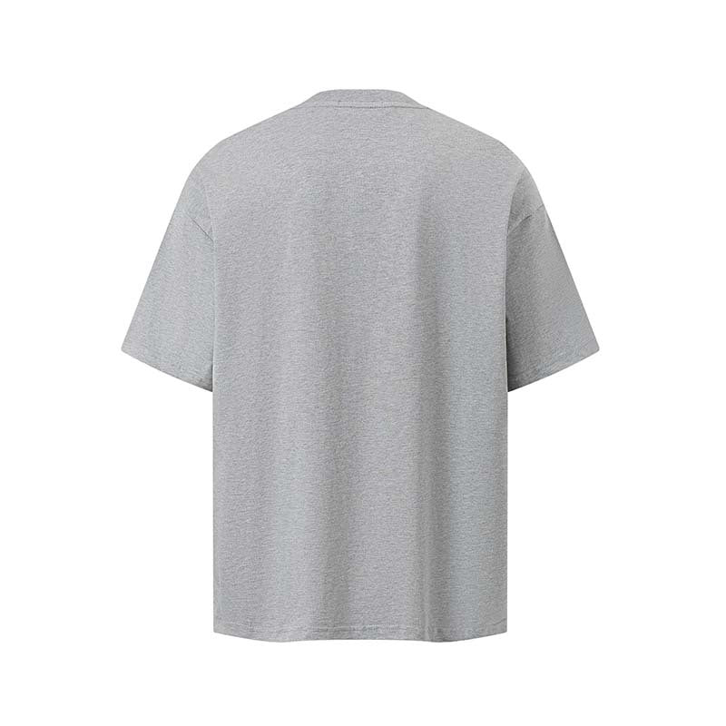 Animal cat printed short sleeved t-shirt