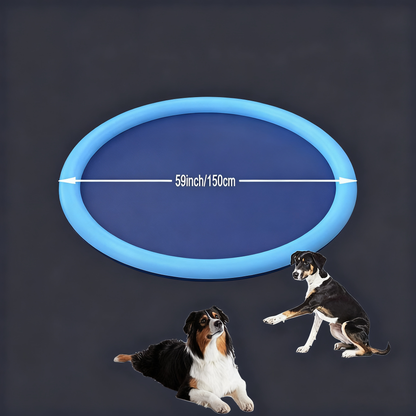 PVC thickened water spray mat for pet play