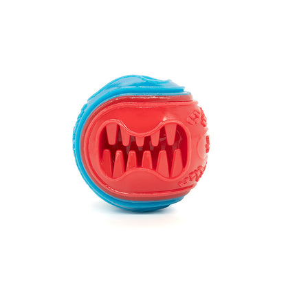 Pet Toy Dog Chewing Durable Ball Dog Bite Ball Training Ball TPR Feeding Toy