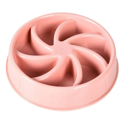 Pet Dog Slow Eating Training Bowl for Puppy Kitten Plastic Food Feeding Bowl Pet Avoid Choke Feeder Pet Dog Training Bowl