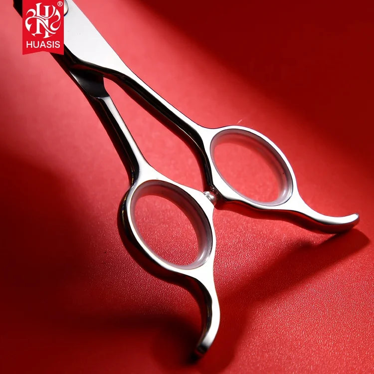 HUASIS 7 Inch New Fashion SUS440C Professional Pet Grooming Super Curved Scissors