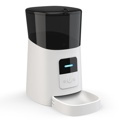 Smart Feed Automatic Dog and Cat Feeder Wi-Fi Enabled Pet Feeder Smartphone App for iPhone  Voice Recorder and Programmable feed