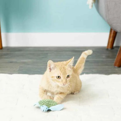 KONG Refillable Turtle Catnip Cat Toy