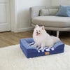 Orthopedic Memory Foam Pet Sofa – Scratch‑Resistant & OEKO‑Certified