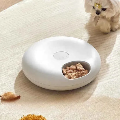 6-Meal Smart WiFi Automatic Pet Feeder – App-Controlled Timed Food Dispenser for Cats & Dogs