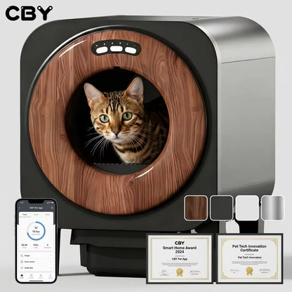75L Automatic Self‑Cleaning Smart Cat Litter Box