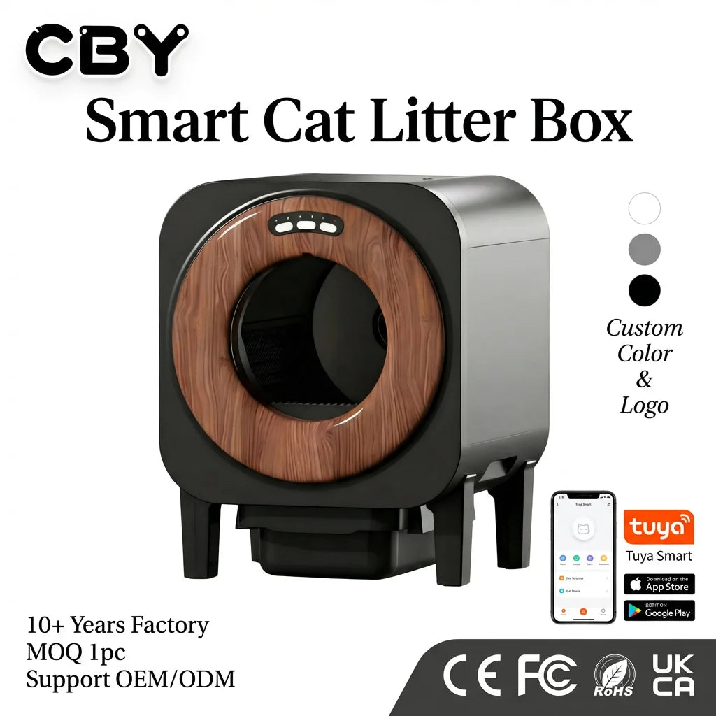 75L Automatic Self‑Cleaning Smart Cat Litter Box