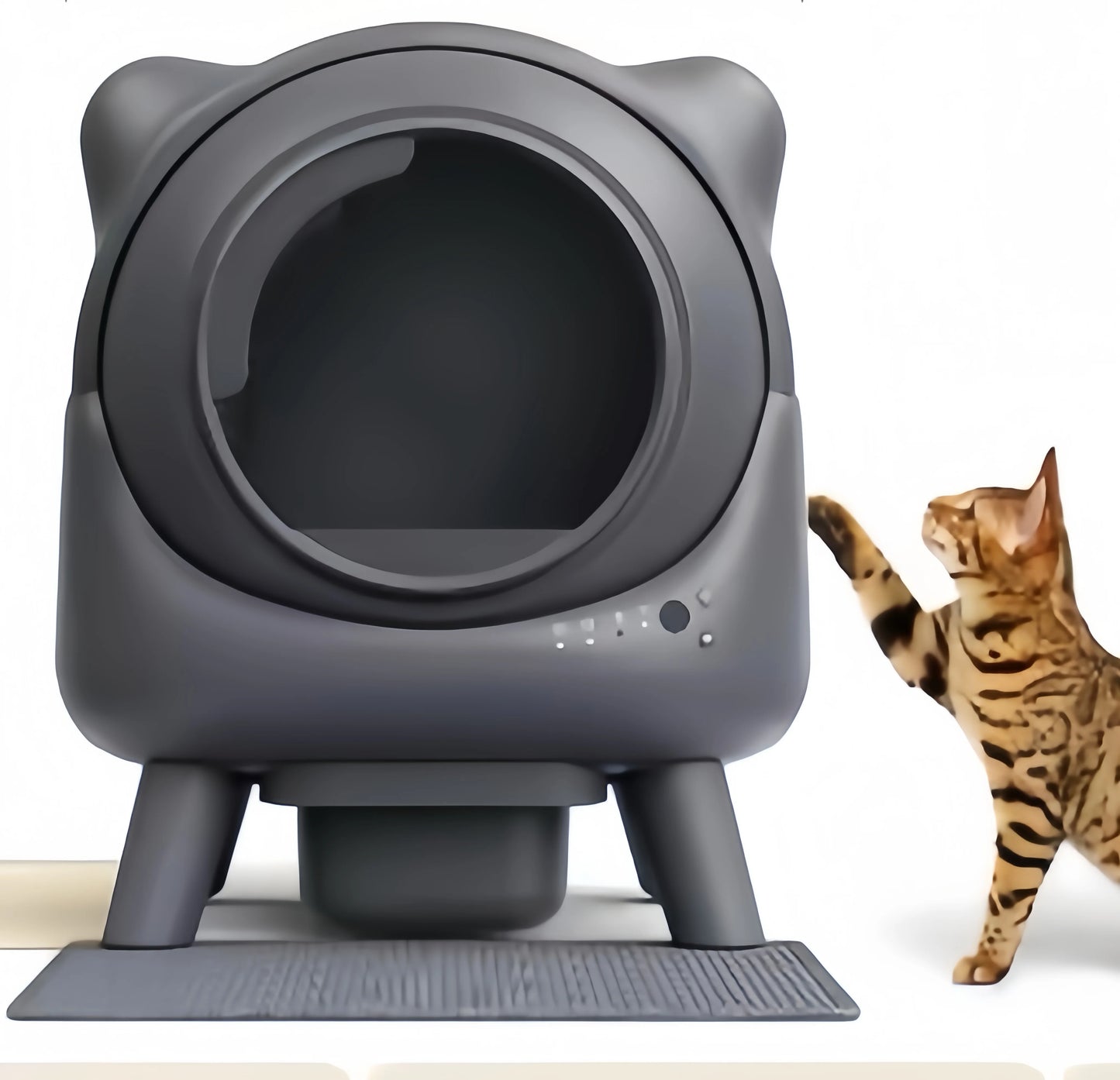 Automatic Smart Cat Litter Box – Odor Control, App Control, 50L Inner Space