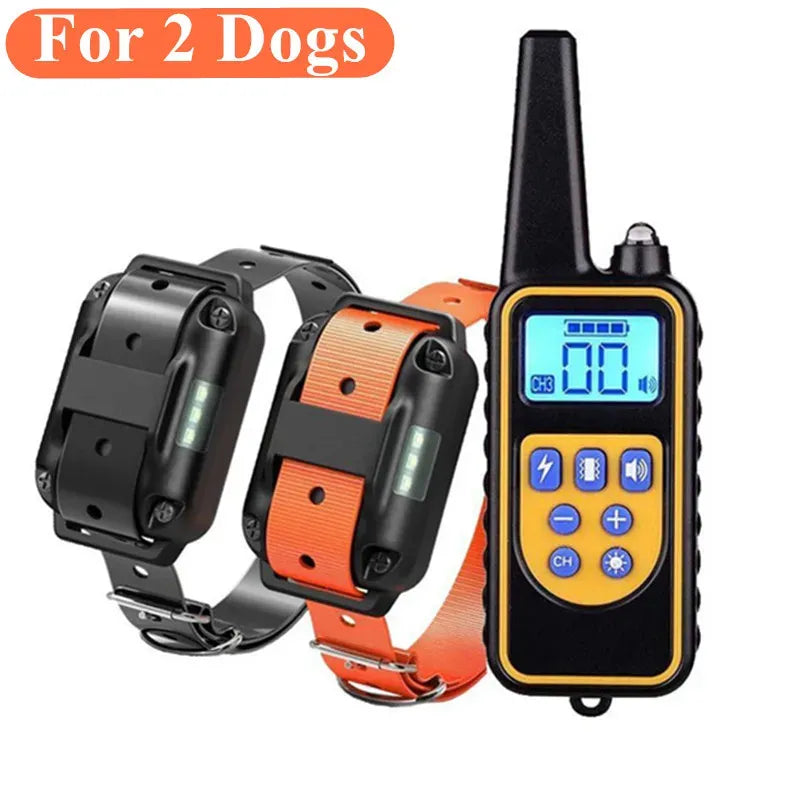 Waterproof Dog Training Collar – Adjustable Electric Training Collar for Dogs
