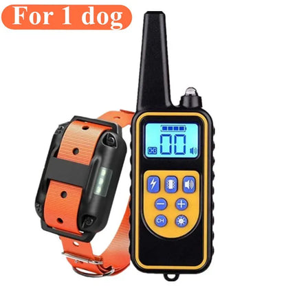 Waterproof Dog Training Collar – Adjustable Electric Training Collar for Dogs