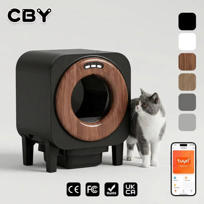 75L Automatic Self‑Cleaning Smart Cat Litter Box