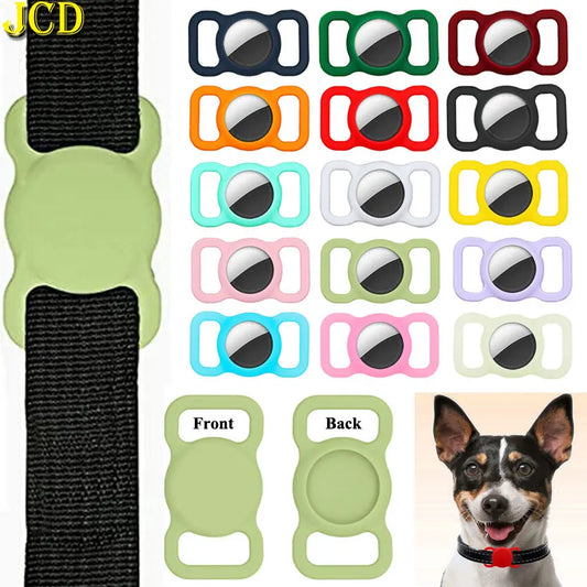 JCD 1~10PCS Silicone AirTag Sleeves for Pet Collars