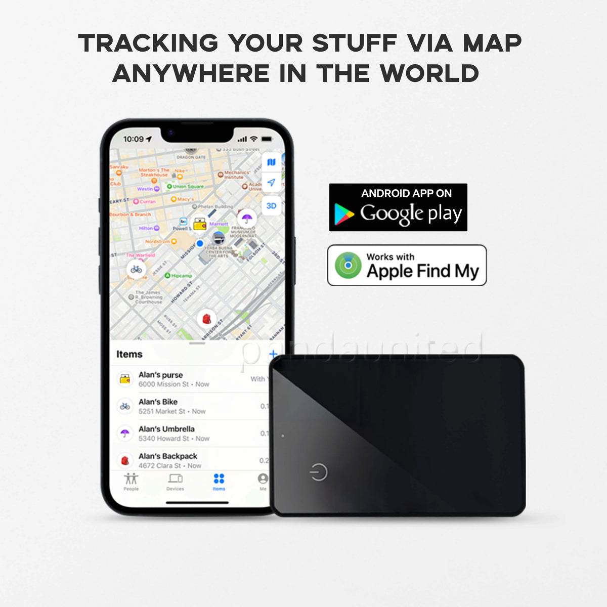 Hot Sale Apple Google Find My Global Tracker for Anti-lost Wallet Key Kid Elderly Nordic Chip Wireless Charging NFC RFID MFi