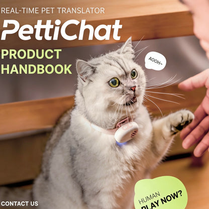 AI Pet Language Translator for Dogs & Cats – GPS, 4G, IP65