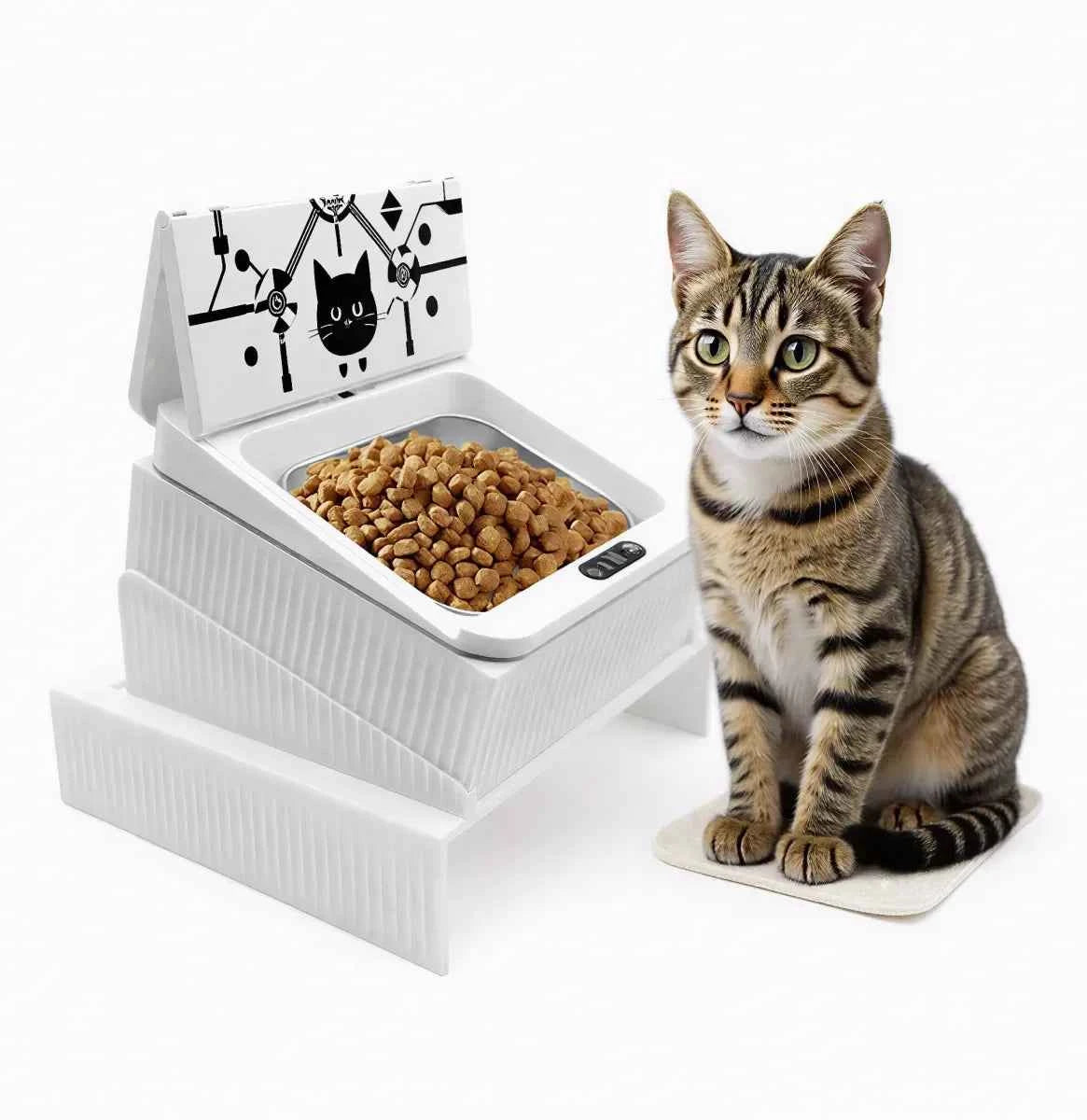 New Tech Microchip Pet Feeder