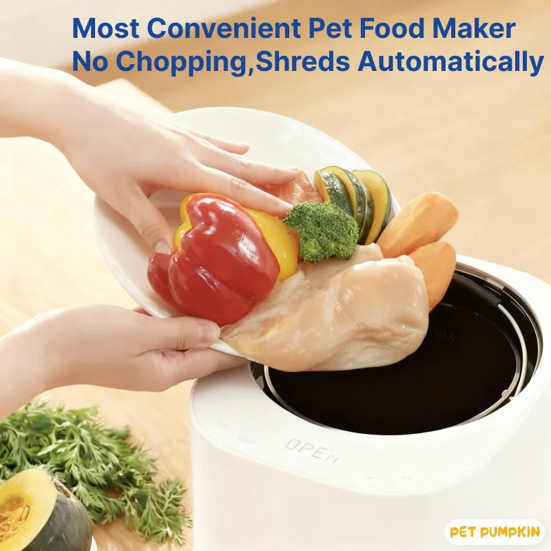 4L Smart Automatic Pet Food Maker & Feeder – Self-Cleaning Meal Prep Machine for Dogs & Cats