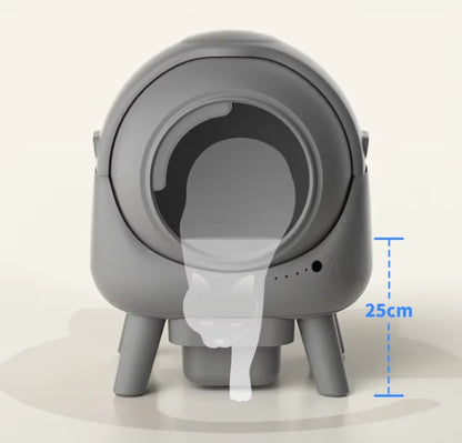 Automatic Smart Cat Litter Box – Odor Control, App Control, 50L Inner Space
