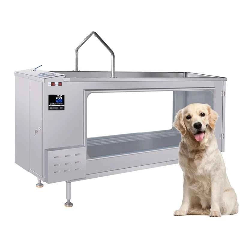 Veterinary Pet Underwater Treadmill – Stainless Steel Hydrotherapy Machine for Dogs, Cats & Horses