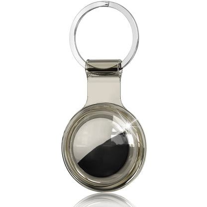 Waterproof TPU AirTag Case with Keychain for Pet Collars & Keys