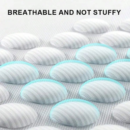 1pc Orthopedic Foam Dog Bed Cooling Mat, Pet Cat Dog Ice Bean Pad, Breathable Non-Slip Washable Cool Dog Bed Mat, Suitable For S