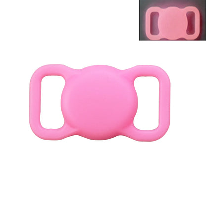 Luminous Silicone AirTag Case for Dog & Cat Collars