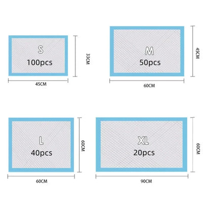 Disposable Dog Training Pads – Quick-Dry Absorbent Puppy Pads