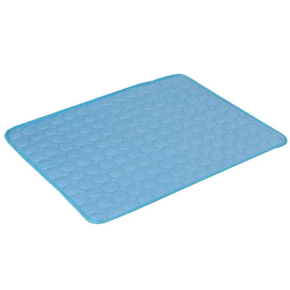 Self-Cooling Dog Mat – Reusable Cooling Pet Bed for Summer