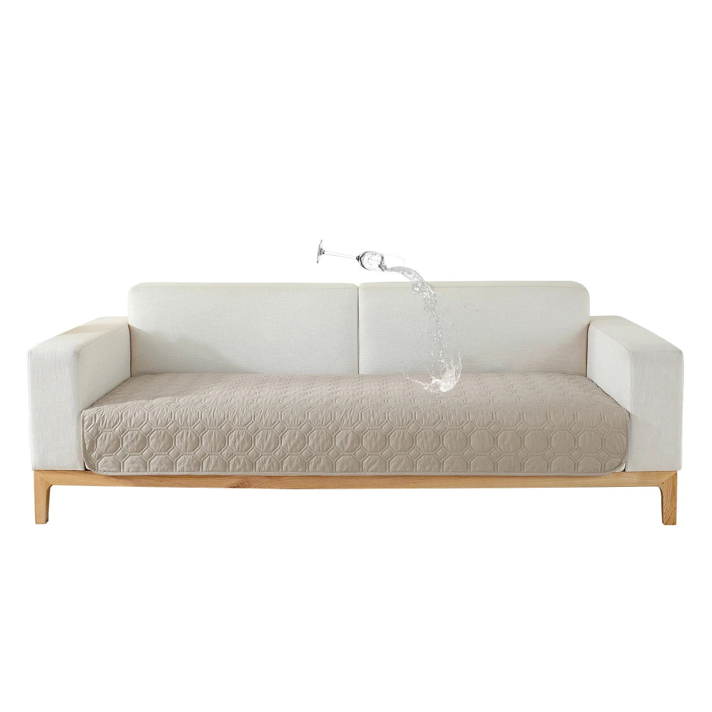 Premium Quilted Non-Slip Sofa Cover – Washable Furniture Protector for Pets & Kids