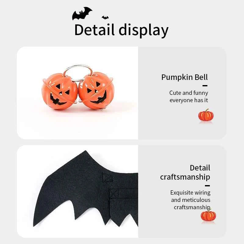 Bat Wing Cat & Dog Halloween Costume