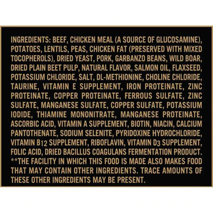 Pure Balance Wild & Free Grain-Free Red Meat Recipe Dry Dog Food for All Life Stages, 11 lb Bag
