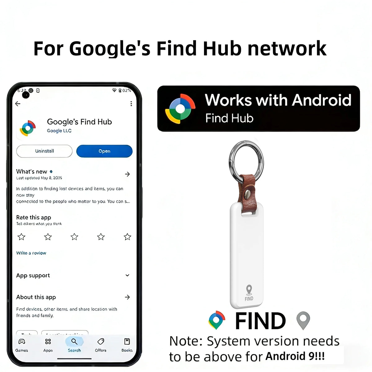 Mini Google Find My Tracker – Android Bluetooth Smart Locator