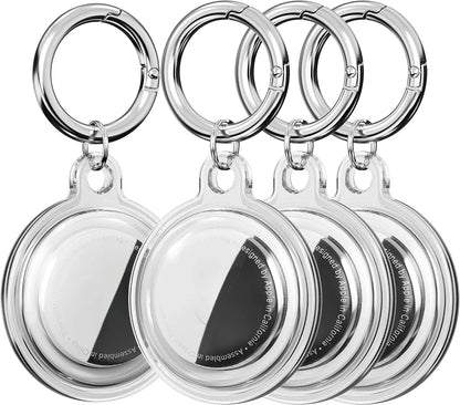 8/4/2 Pack AirTag Keychain Case – Waterproof Dog & Cat Holder