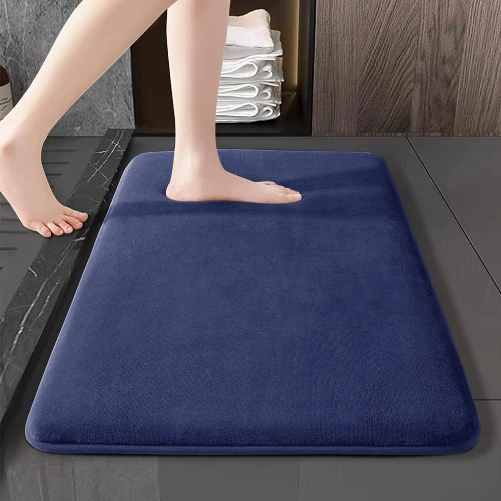 Super Absorbent Non-Slip Floor Mat for Bathroom & Home