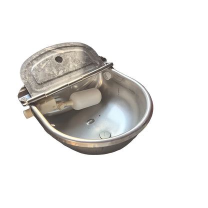 Automatic Outdoor Pet Water Dispenser – Gravity‑Fed Bowl with Built‑In Reservoir for Dogs & Cats