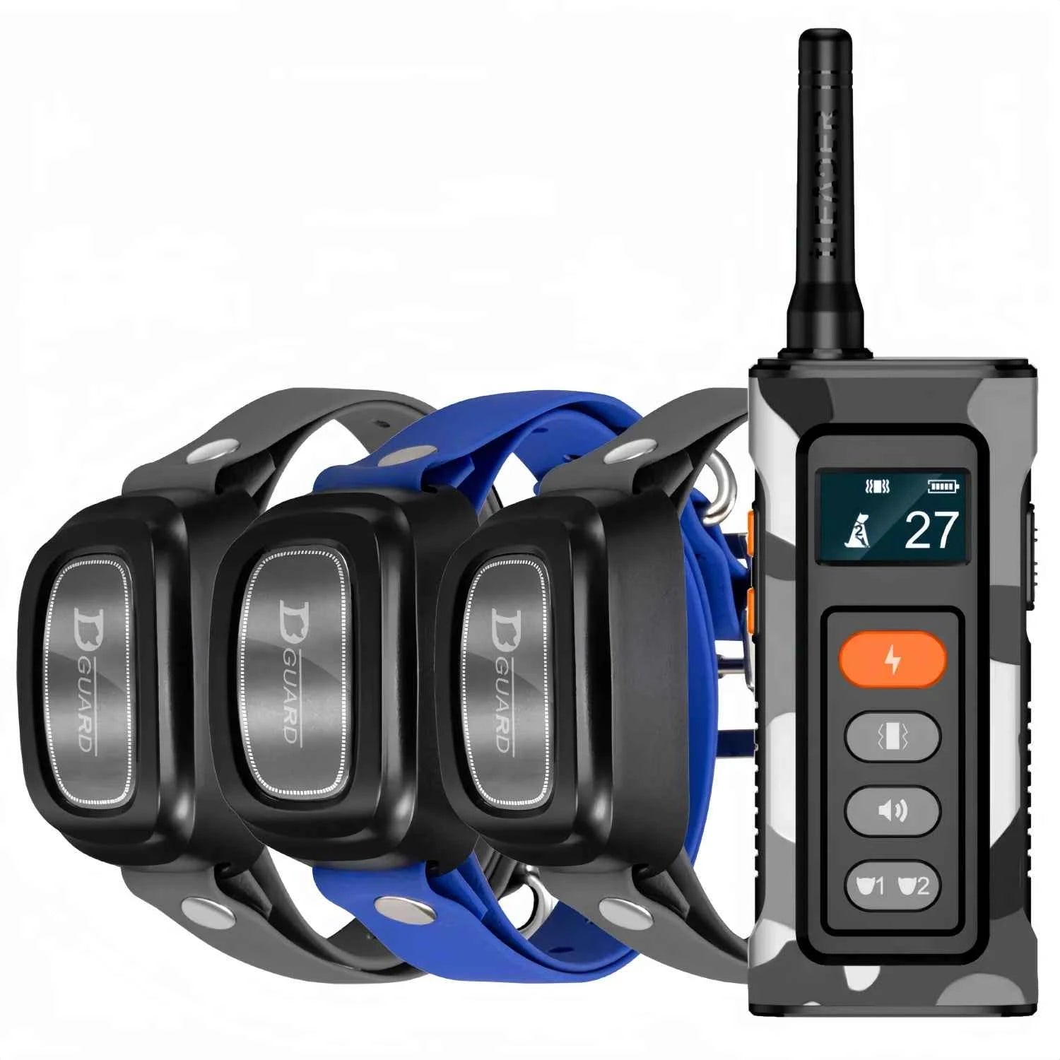 3300Ft Waterproof Remote Dog Training Collar with Shock & Vibration for 8–150lbs