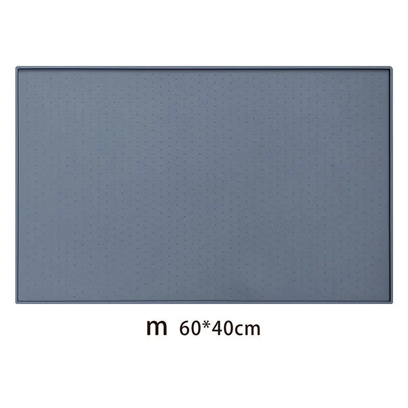 Waterproof Silicone Pet Feeding Mat – Non-Slip Food & Water Bowl Placemat for Dogs & Cats