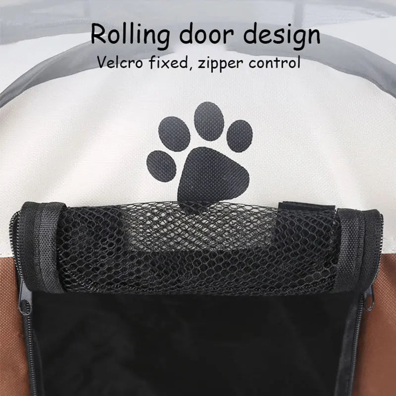 Portable Folding Pet Playpen Tent – Dog & Cat Enclosure
