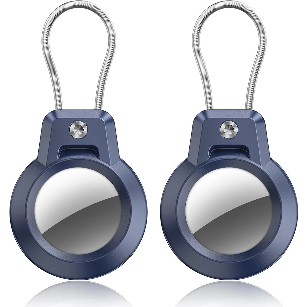 GITFOS AirTag Holder with Keychain for Luggage, Pets & Keys