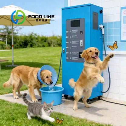 Pet Washing Machine For Fitness Center Pet Zone Small Dog Cat Bathing Equipment For Member Pet Grooming