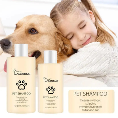 Pet Shampoo Cat Dog Hair Softening Shower Gel Anti Mite Moisturizing Itchy Cleans Hair Remove Dirt Odor Pet Products